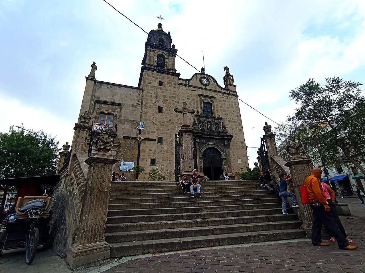 Parroquia de San Juan de Dios in Guadalajara's historic center.