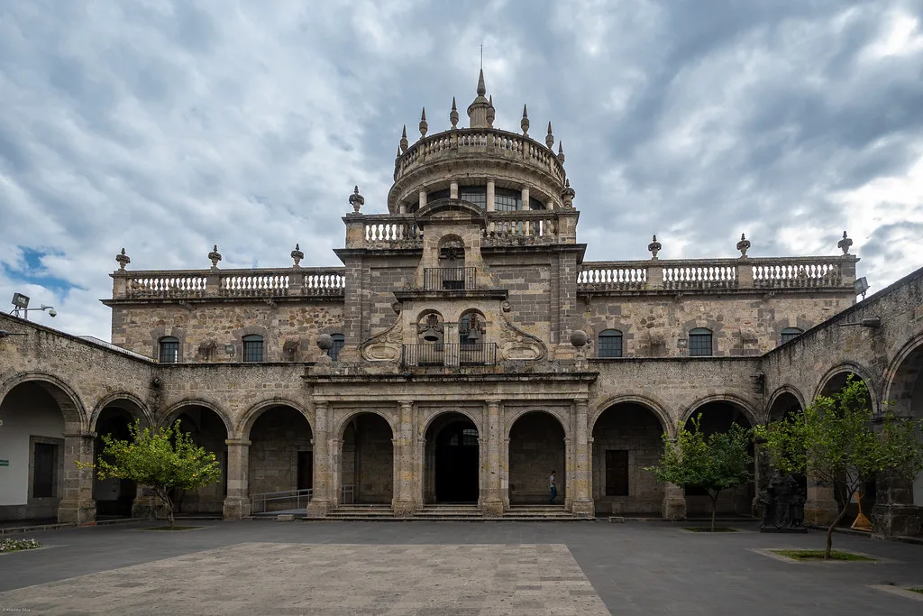Hospicio Cabañas in Guadalajara's historic center, a short ride from Providencia.