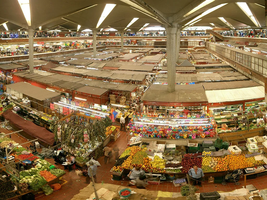 Interior of the Mercado San Juan de Dios (Mercado Libertad), Guadalajara.