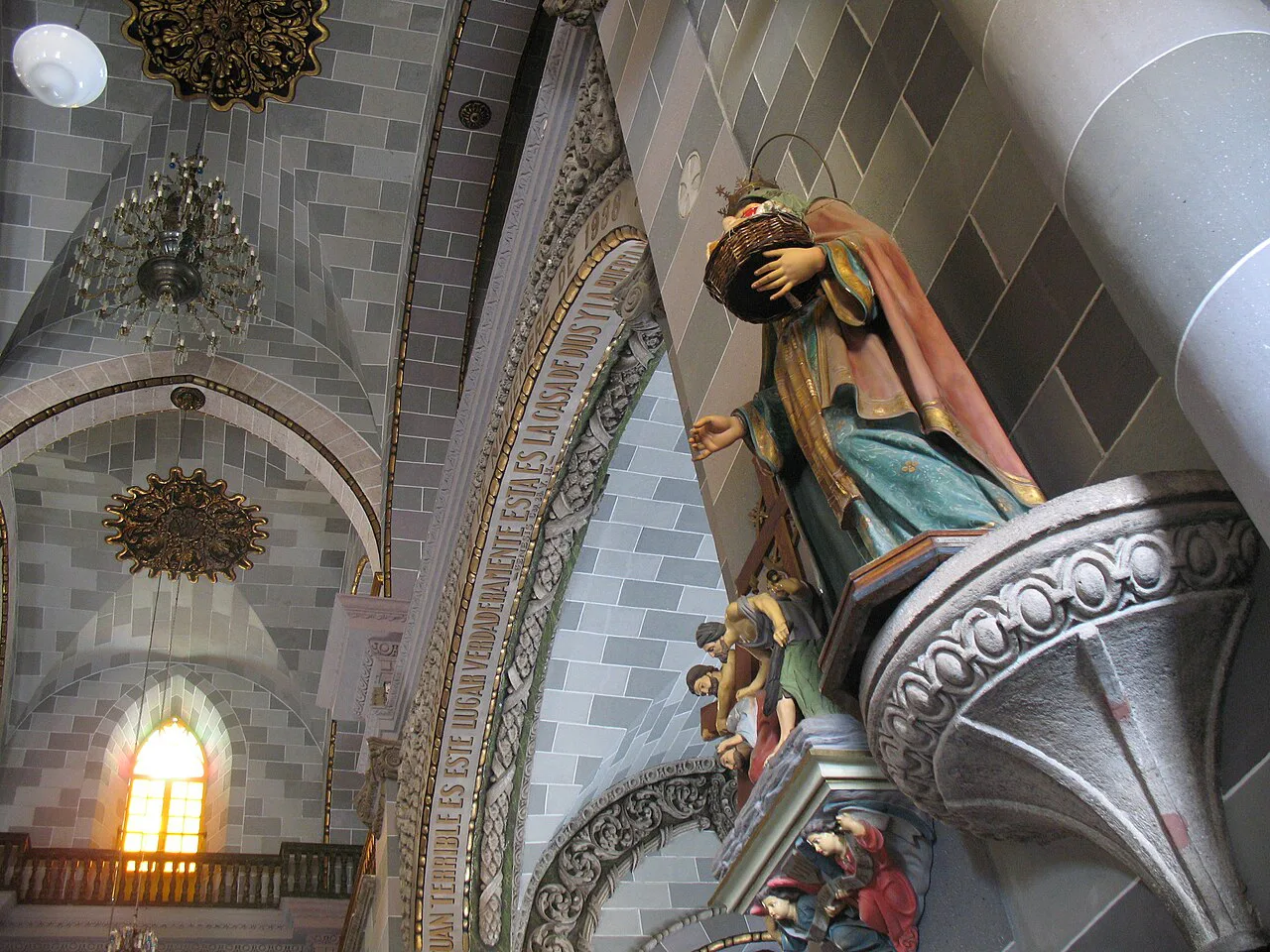 Interior of the Cathedral of Mazatlán, Sinaloa.